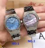 Copy Audemars Piguet Royal Oak 33mm Lady Watch Stainless Steel MOP Dial